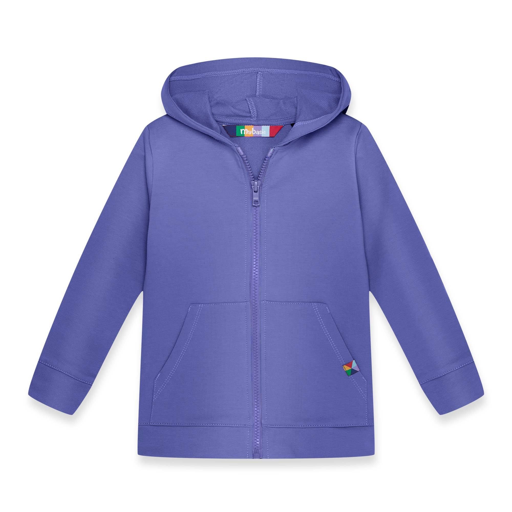 Very peri zip-up hoodie