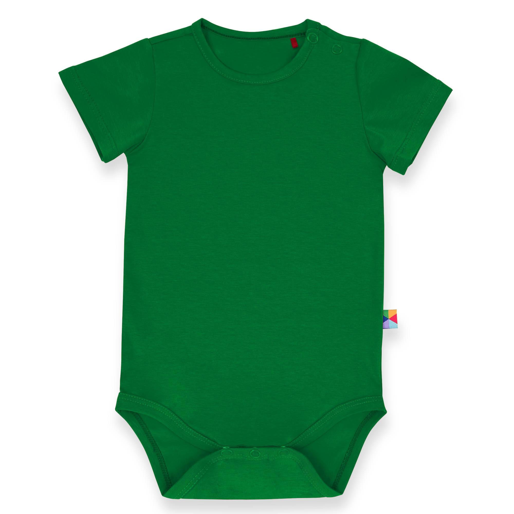 Green short sleeve bodysuit