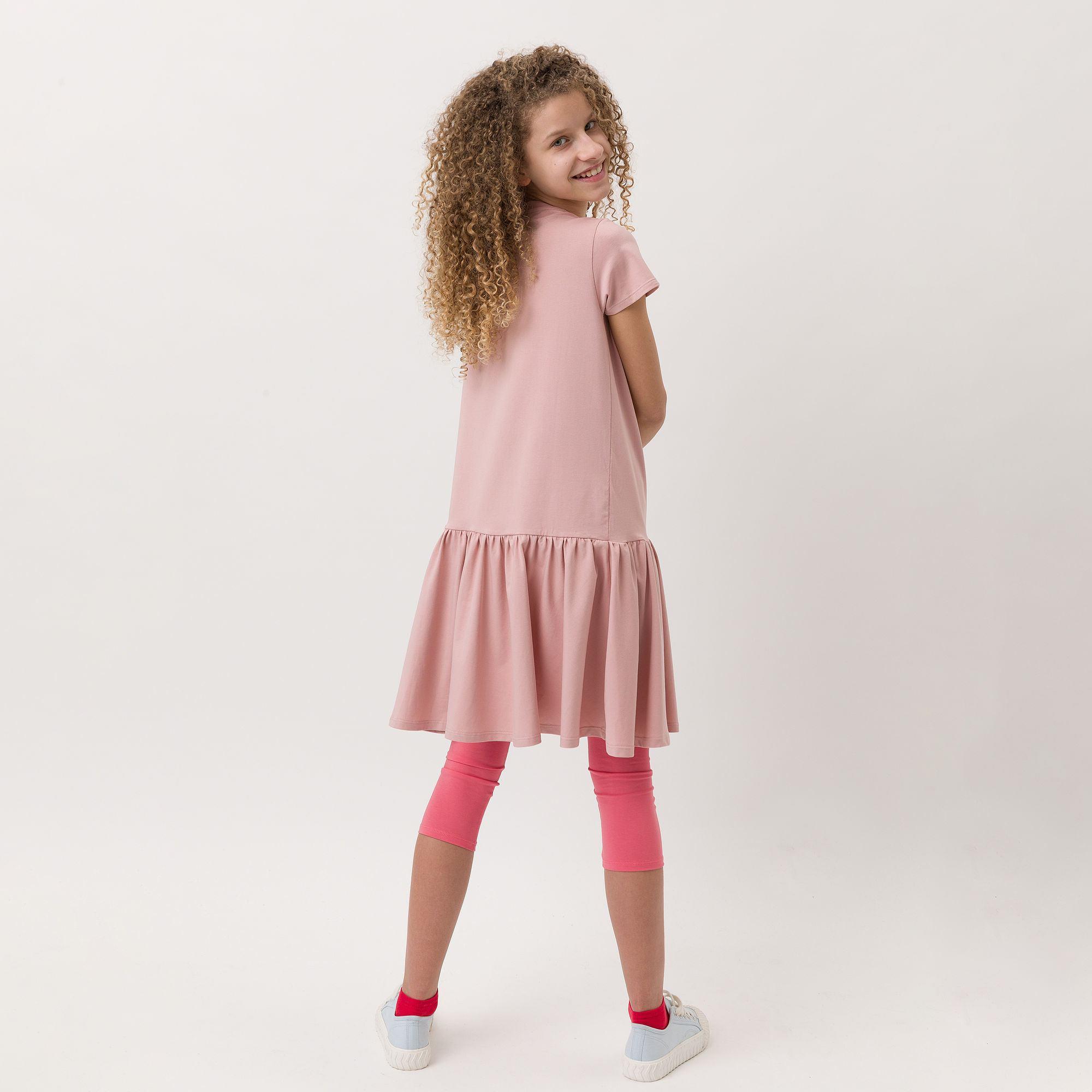 Pastel pink frill dress Junior