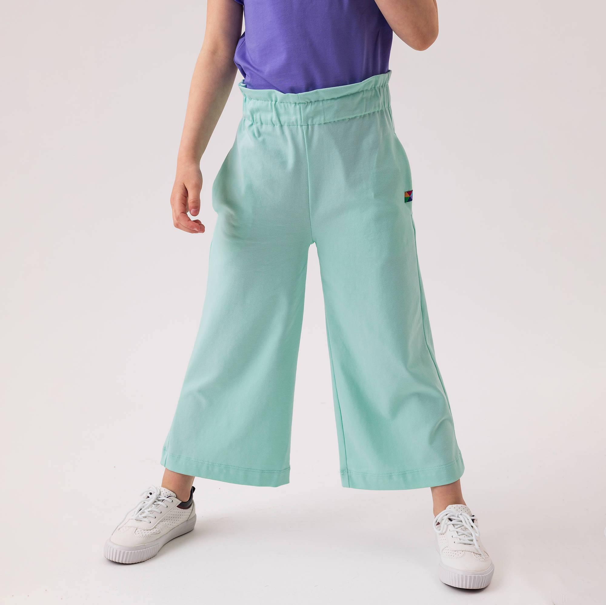 Mint culotte trousers