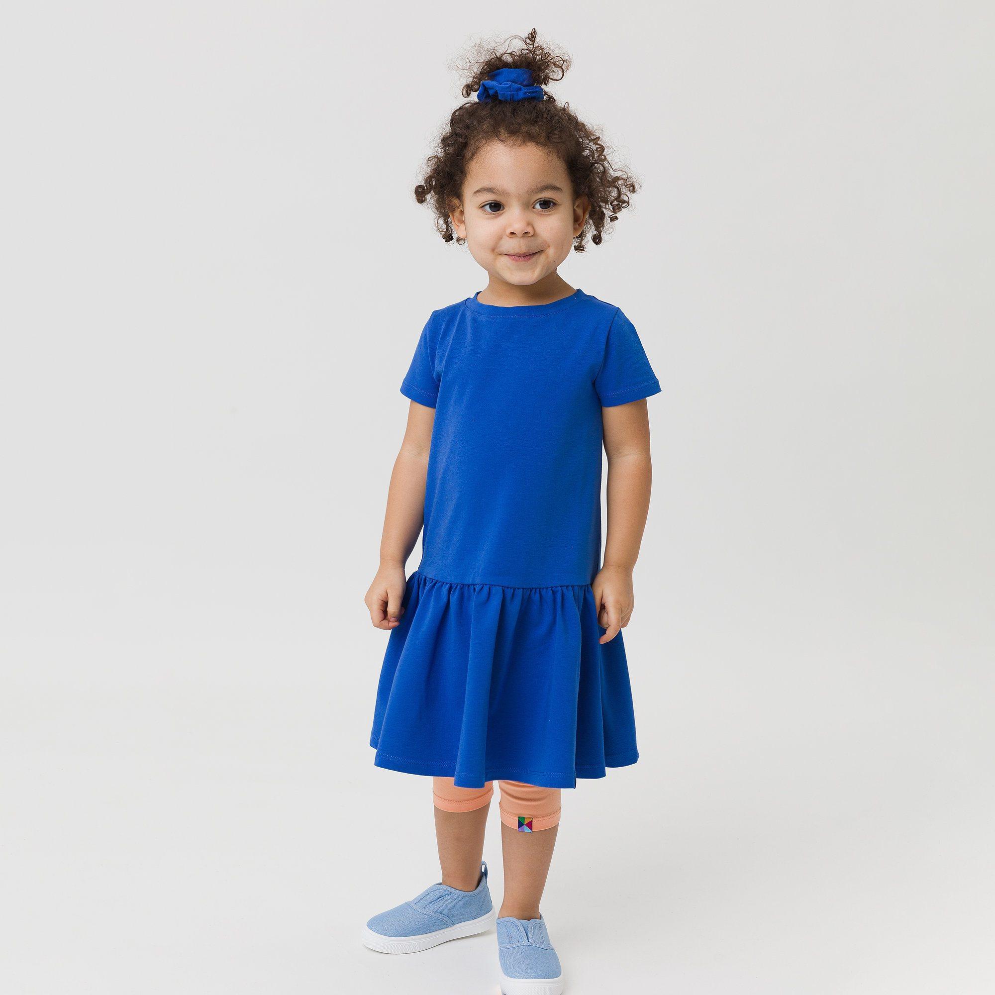 Blue frill dress