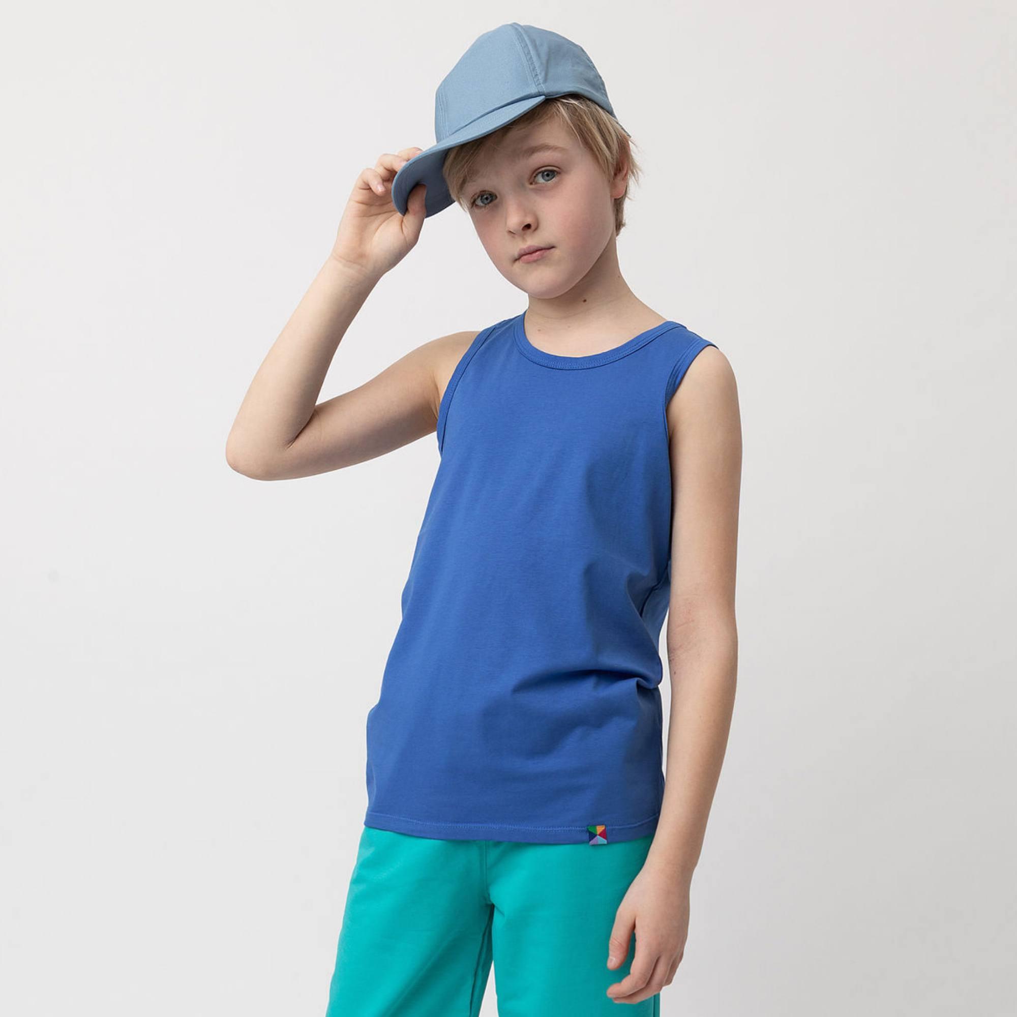 Blue tank top Junior