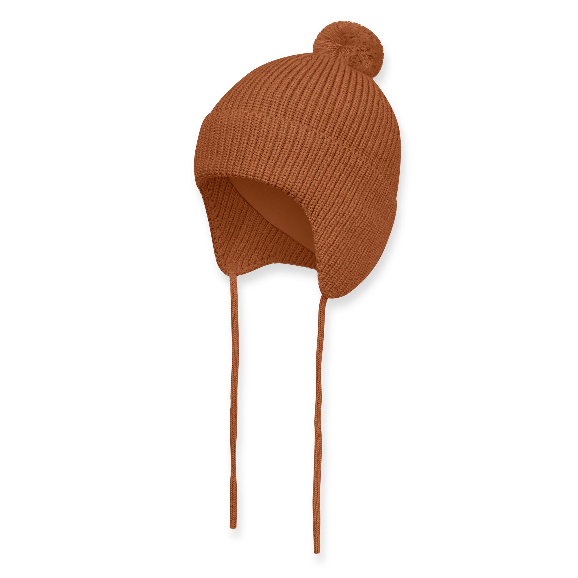 Caramel merino wool hat Baby