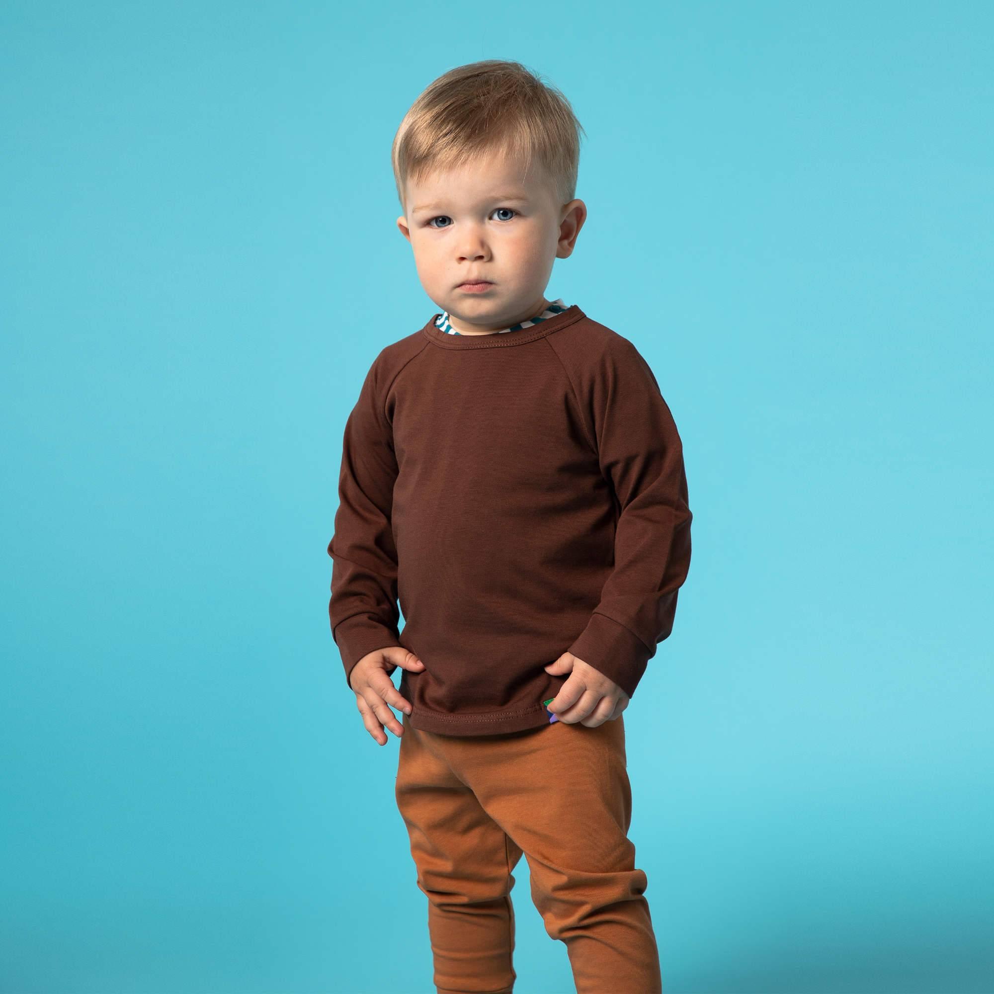 Brown longe sleeve shirt Baby