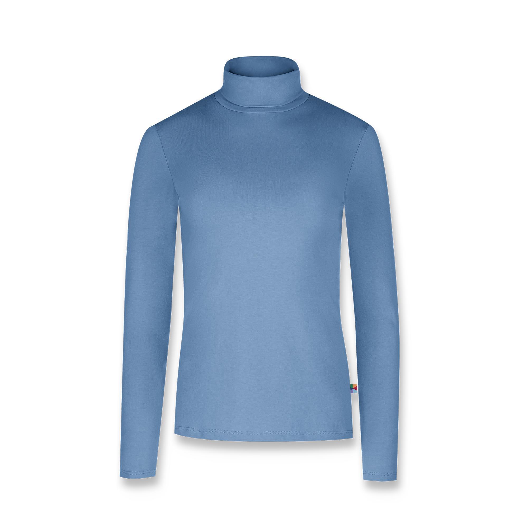 Sky blue turtleneck Women