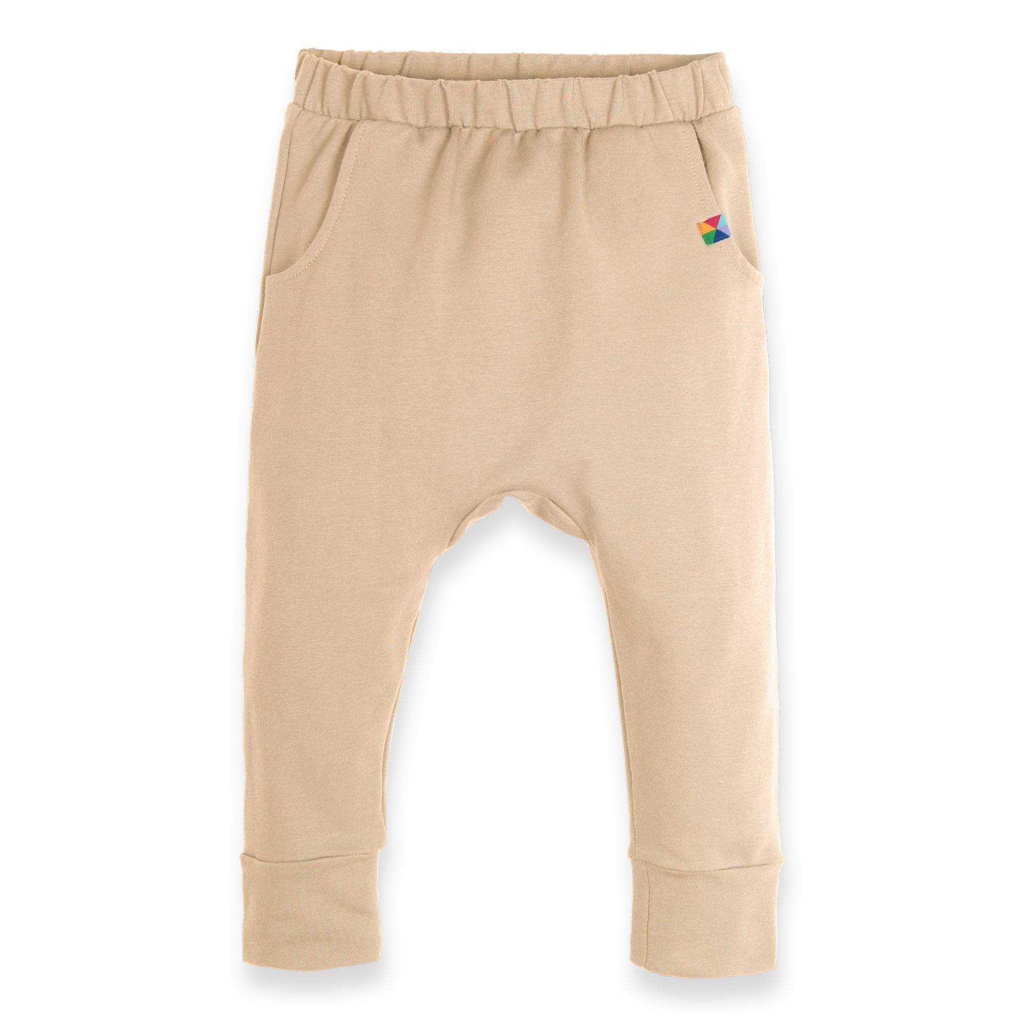 Beige baggy pants