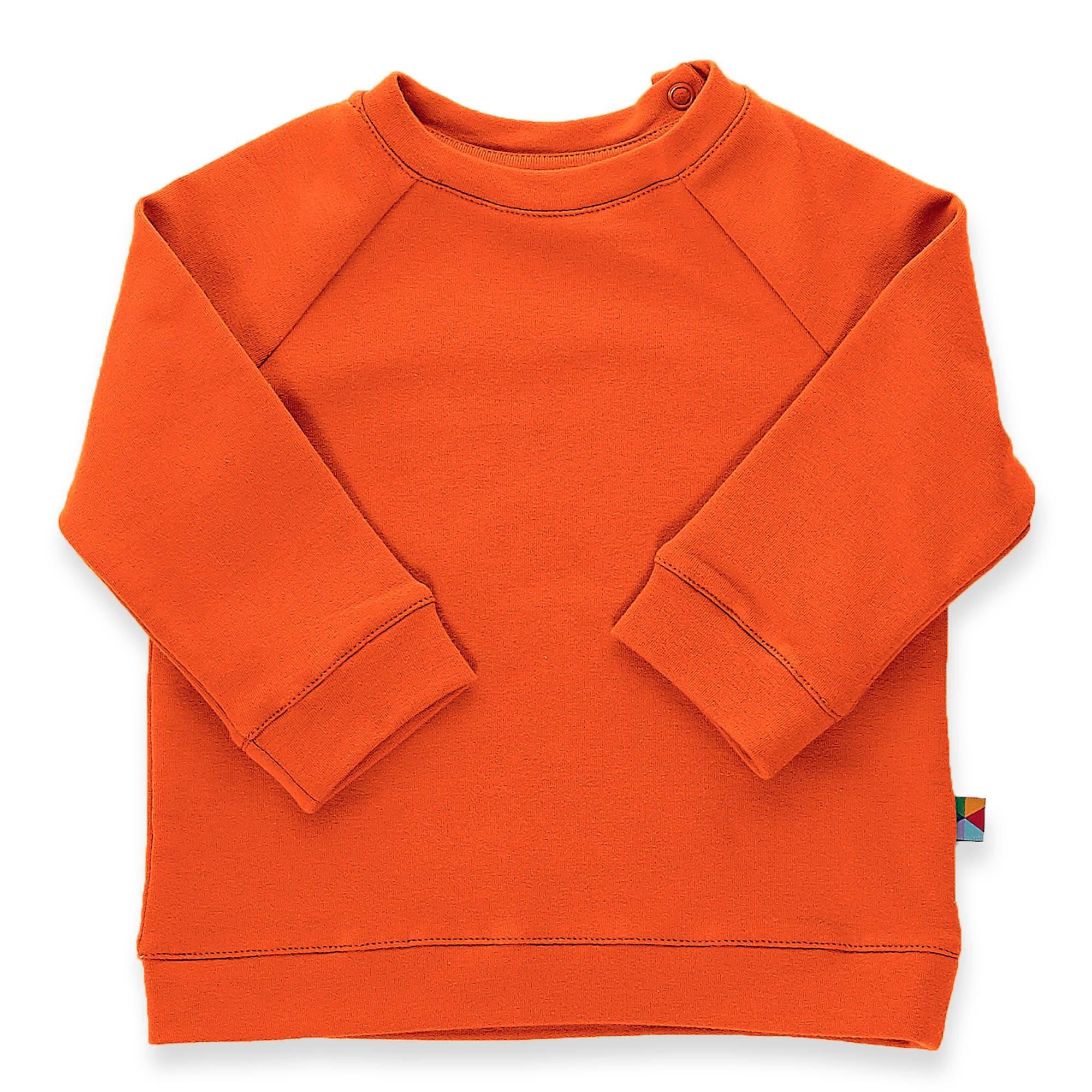 Orange pullover sweatshirt Baby