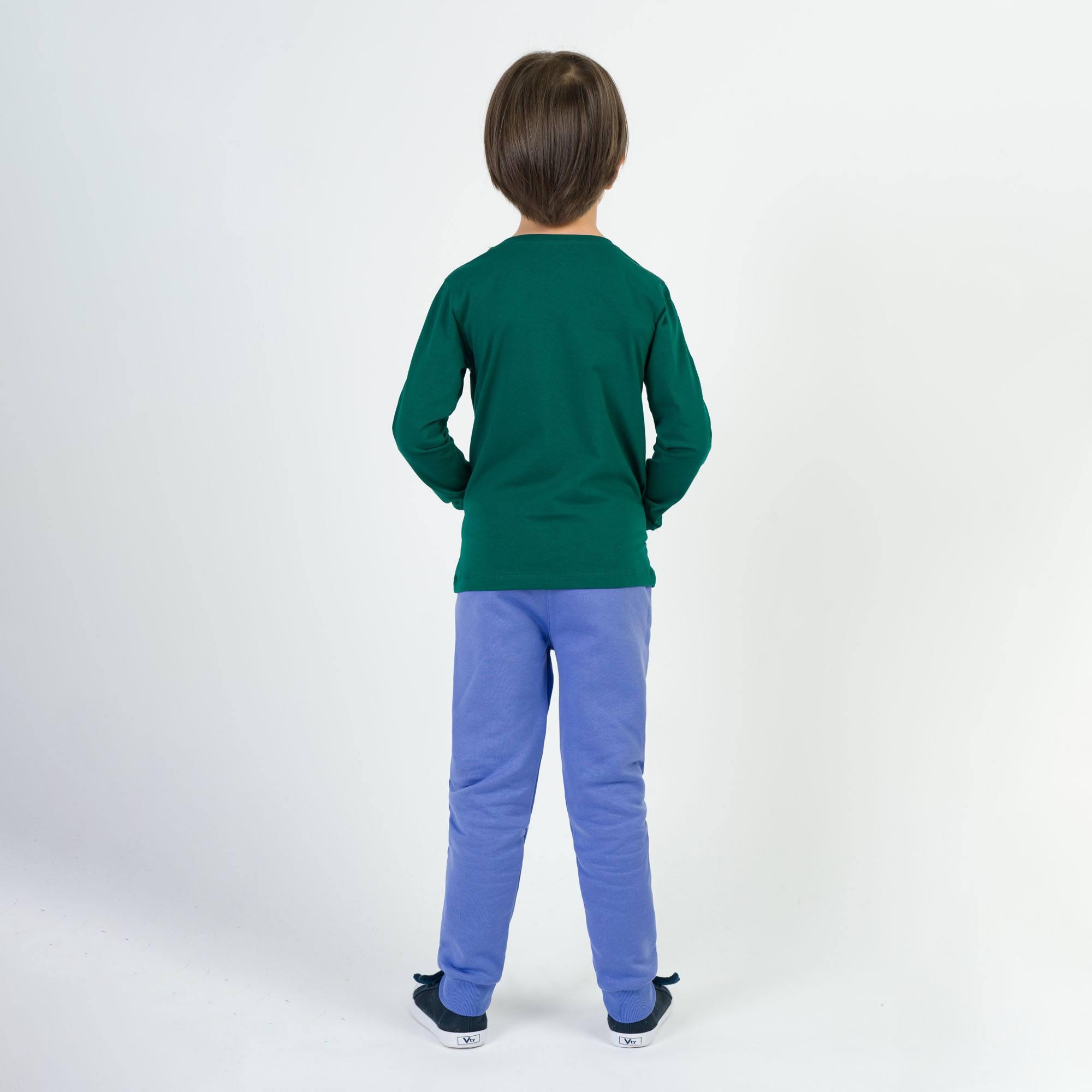 Very peri fleece-lined joggers kids