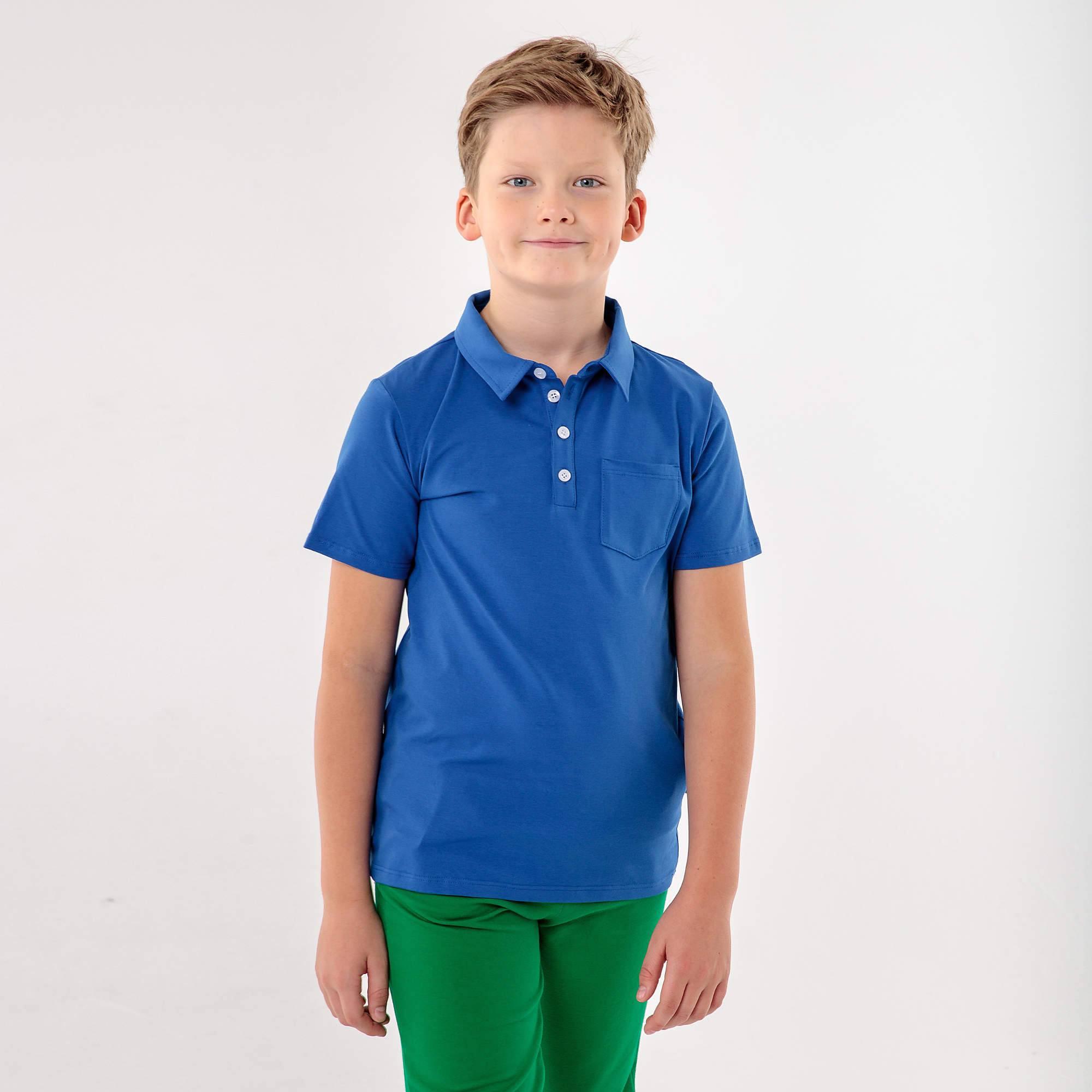 Blue polo shirt Junior