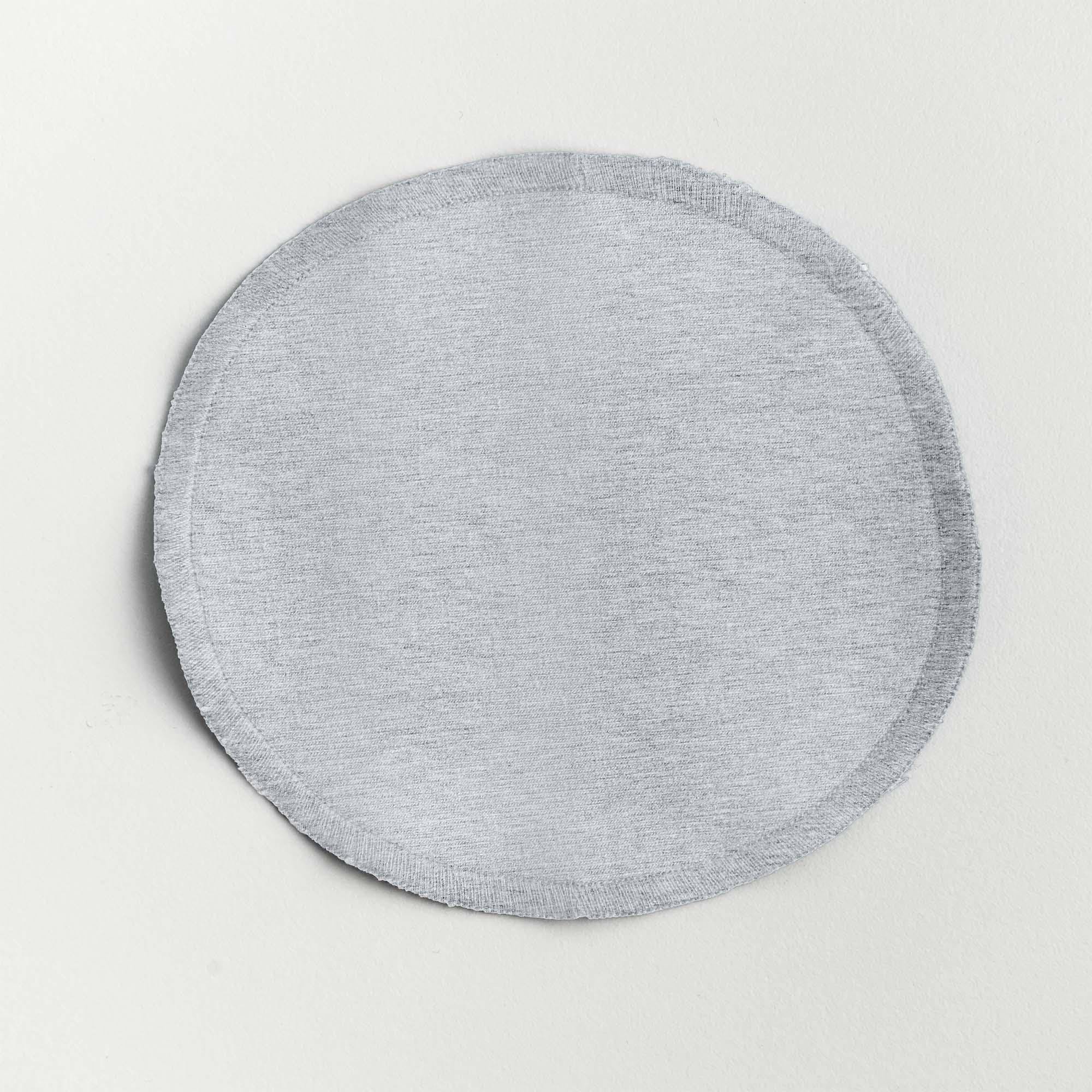 Grey melange patch set