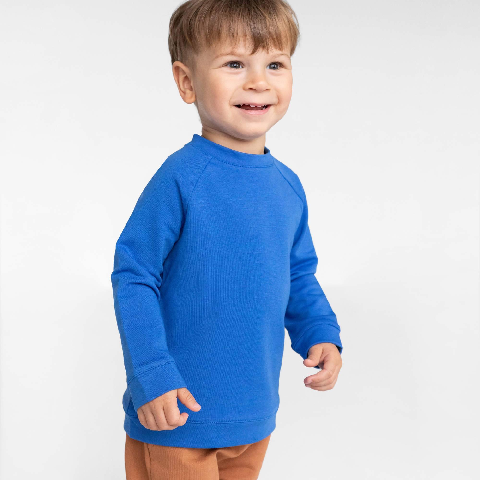 Blue pullover sweatshirt Baby