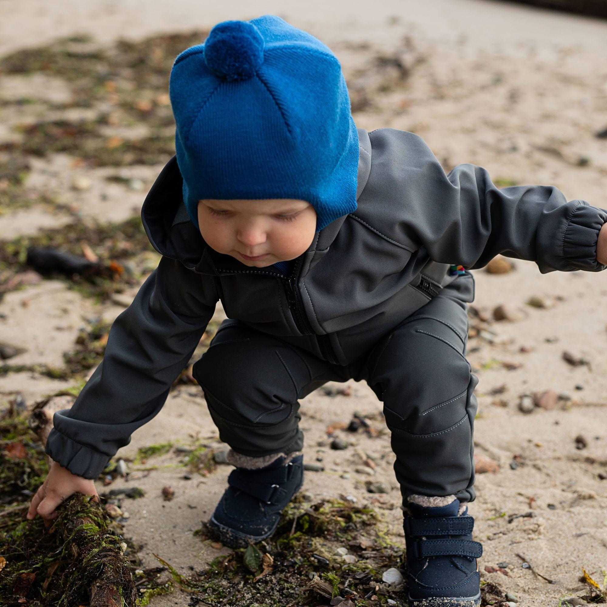 Graphite softshell jacket Baby