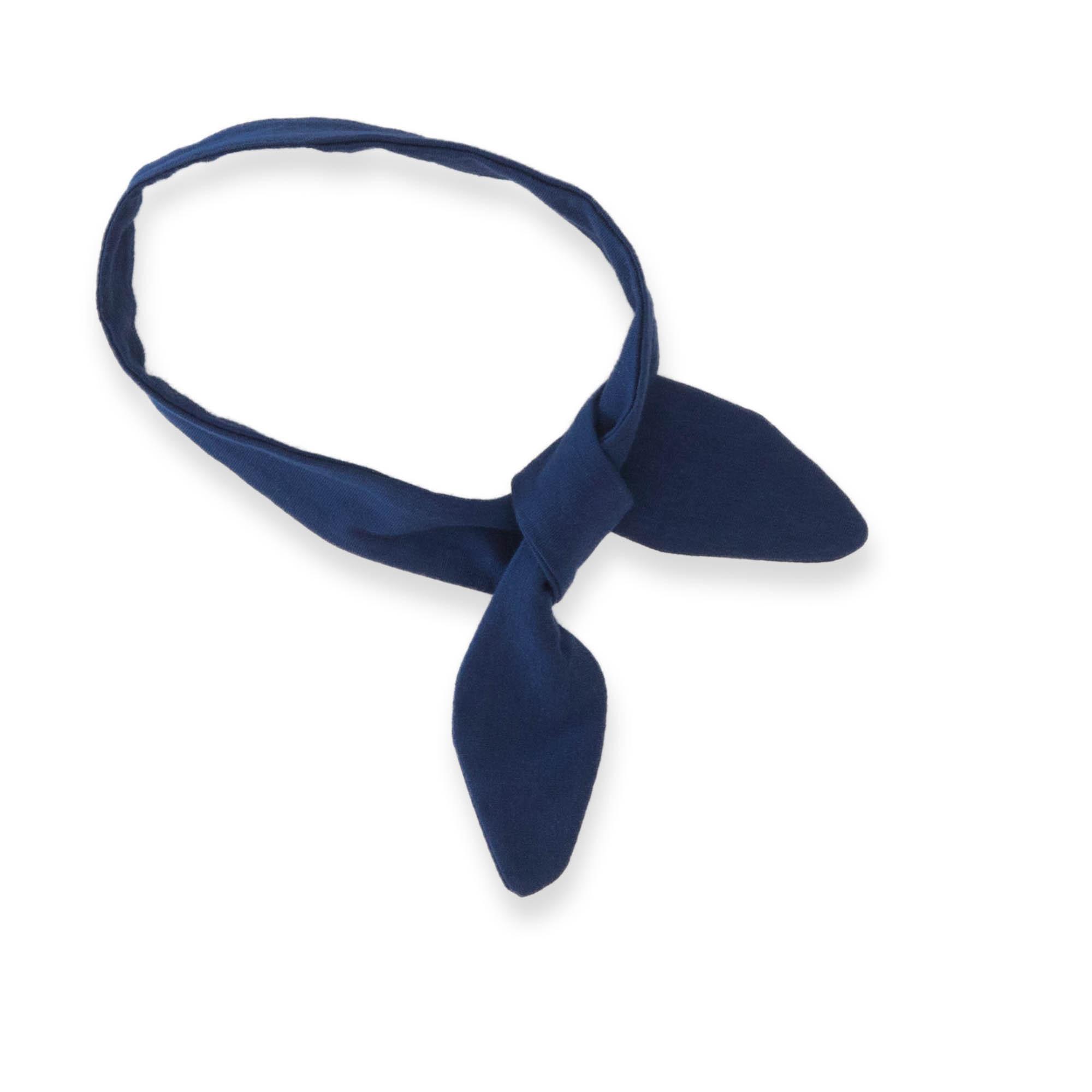 Navy blue pin-up headband