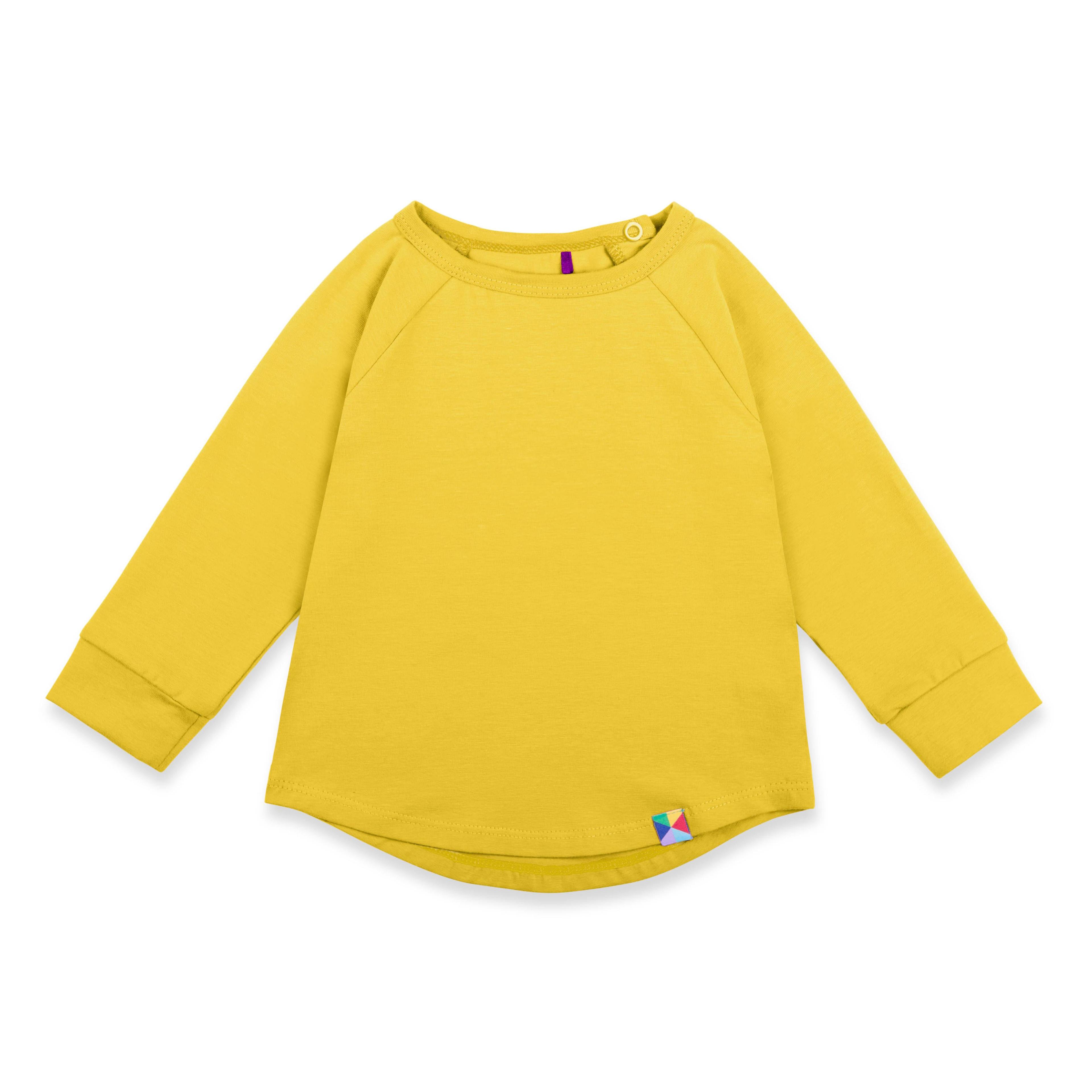 Yellow longe sleeve shirt Baby