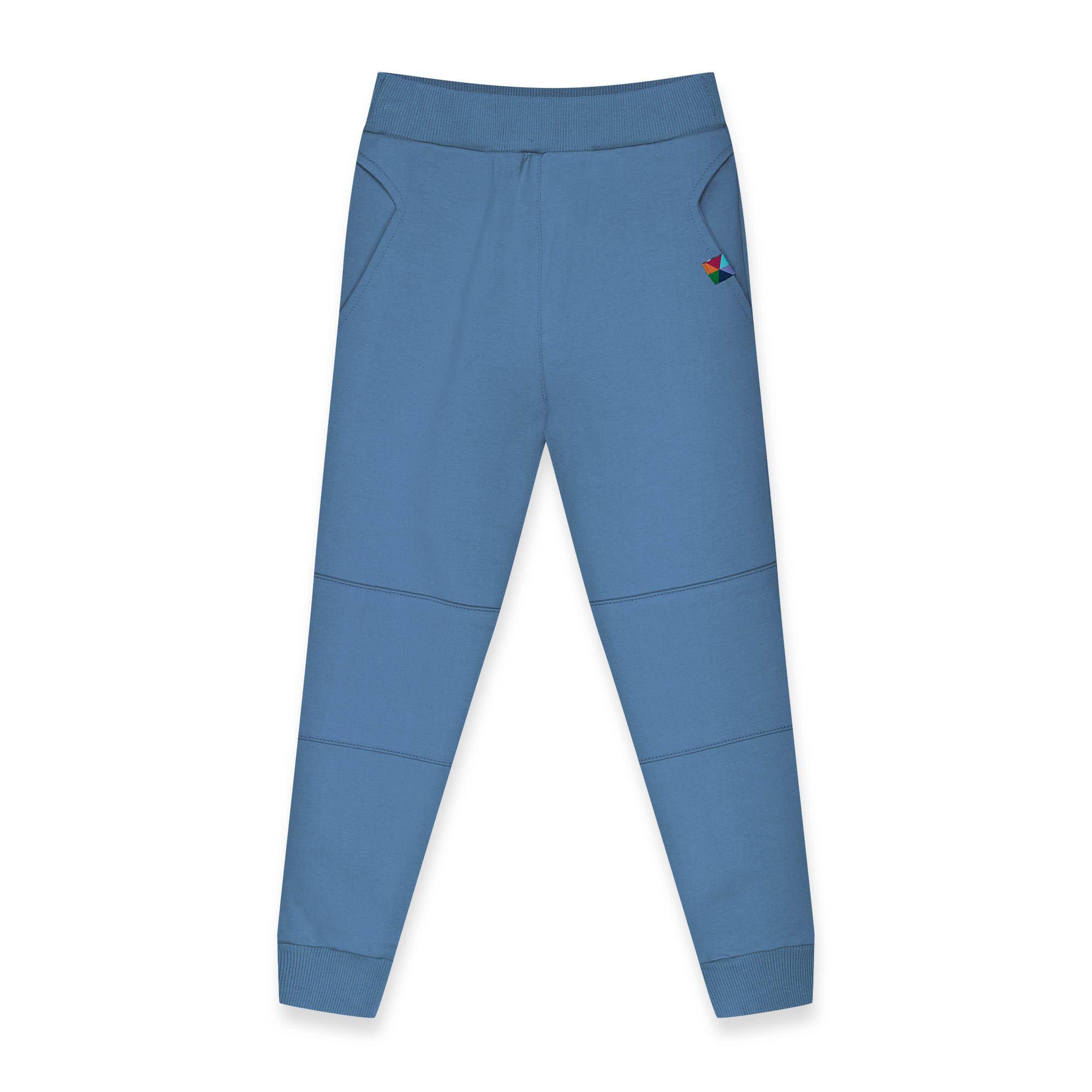 Sky blue reinforced pants