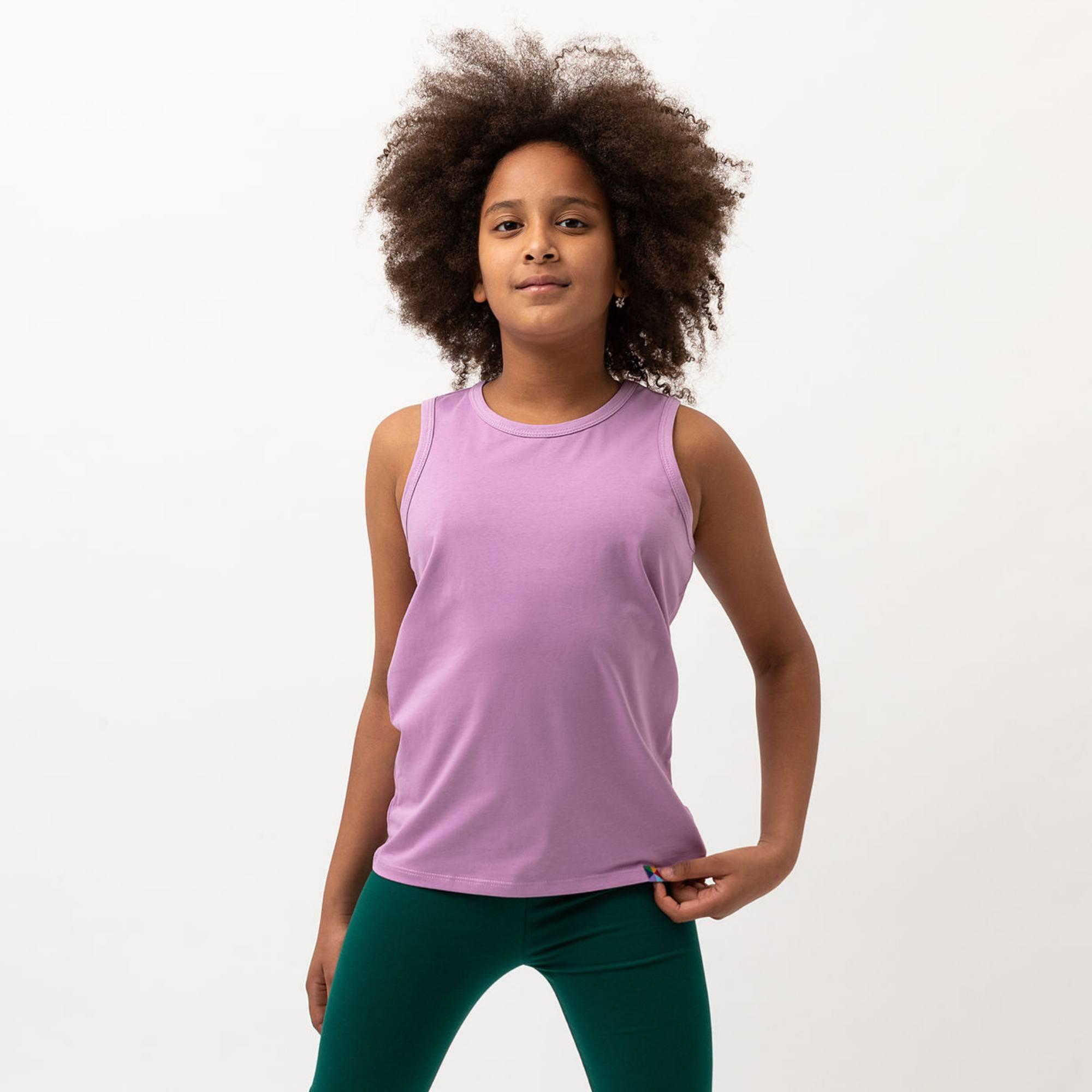 Light purple tank top Junior