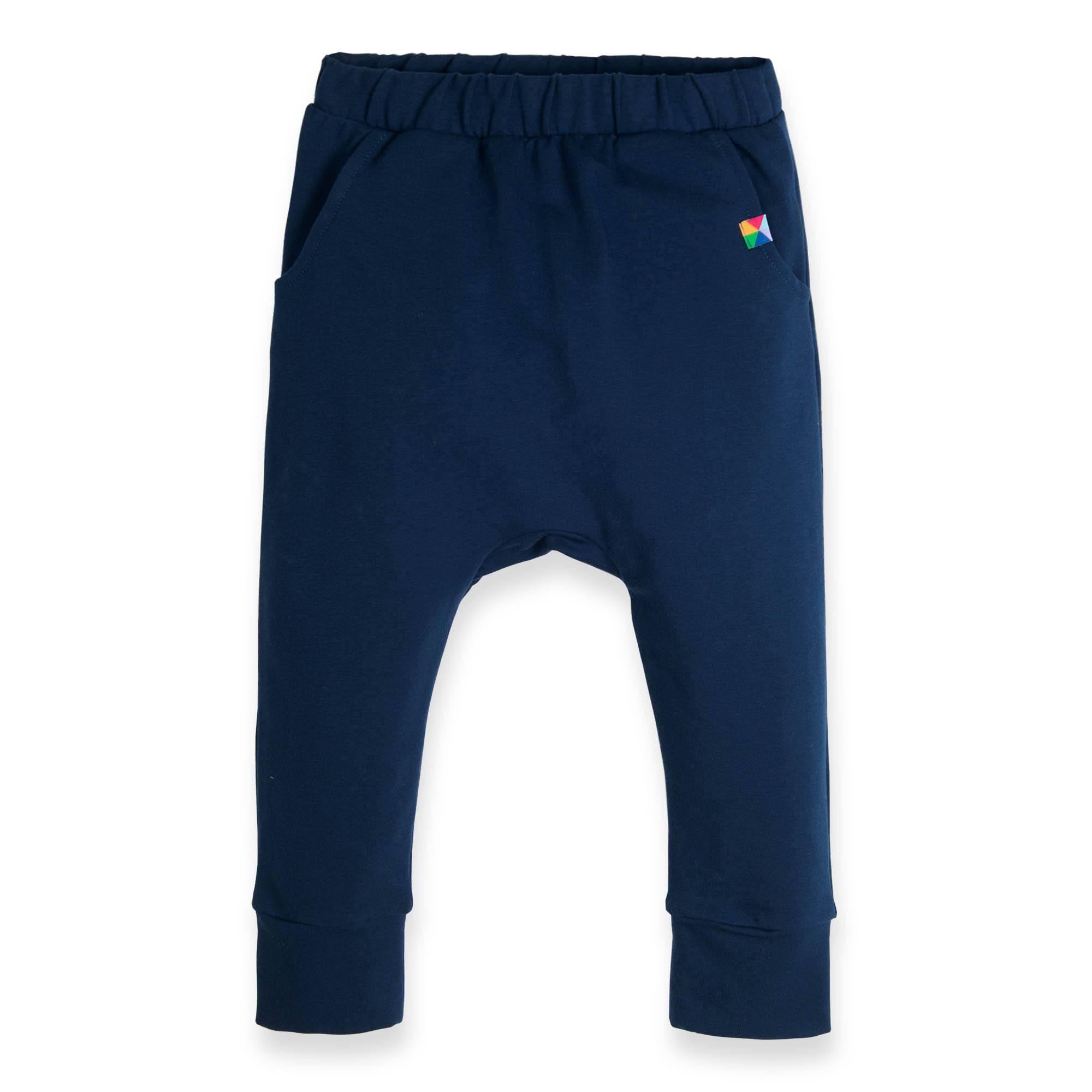 Navy blue baggy pants