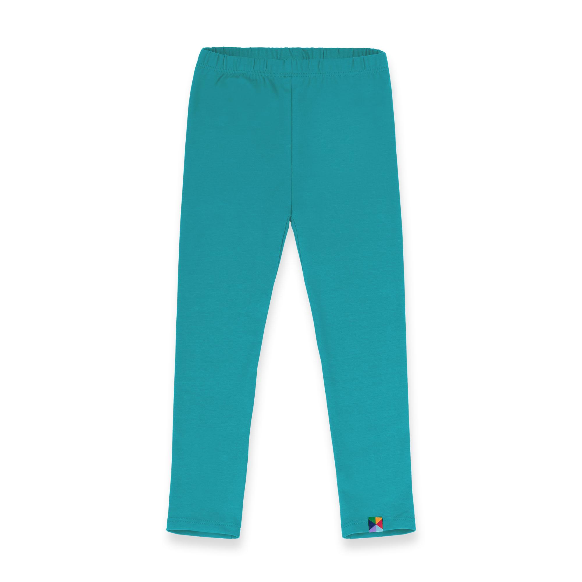 Turquoise thick leggings