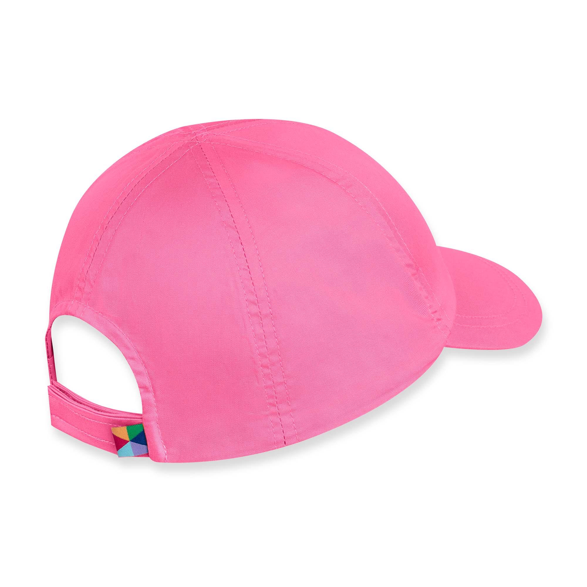 Pastel pink baseball cap adults