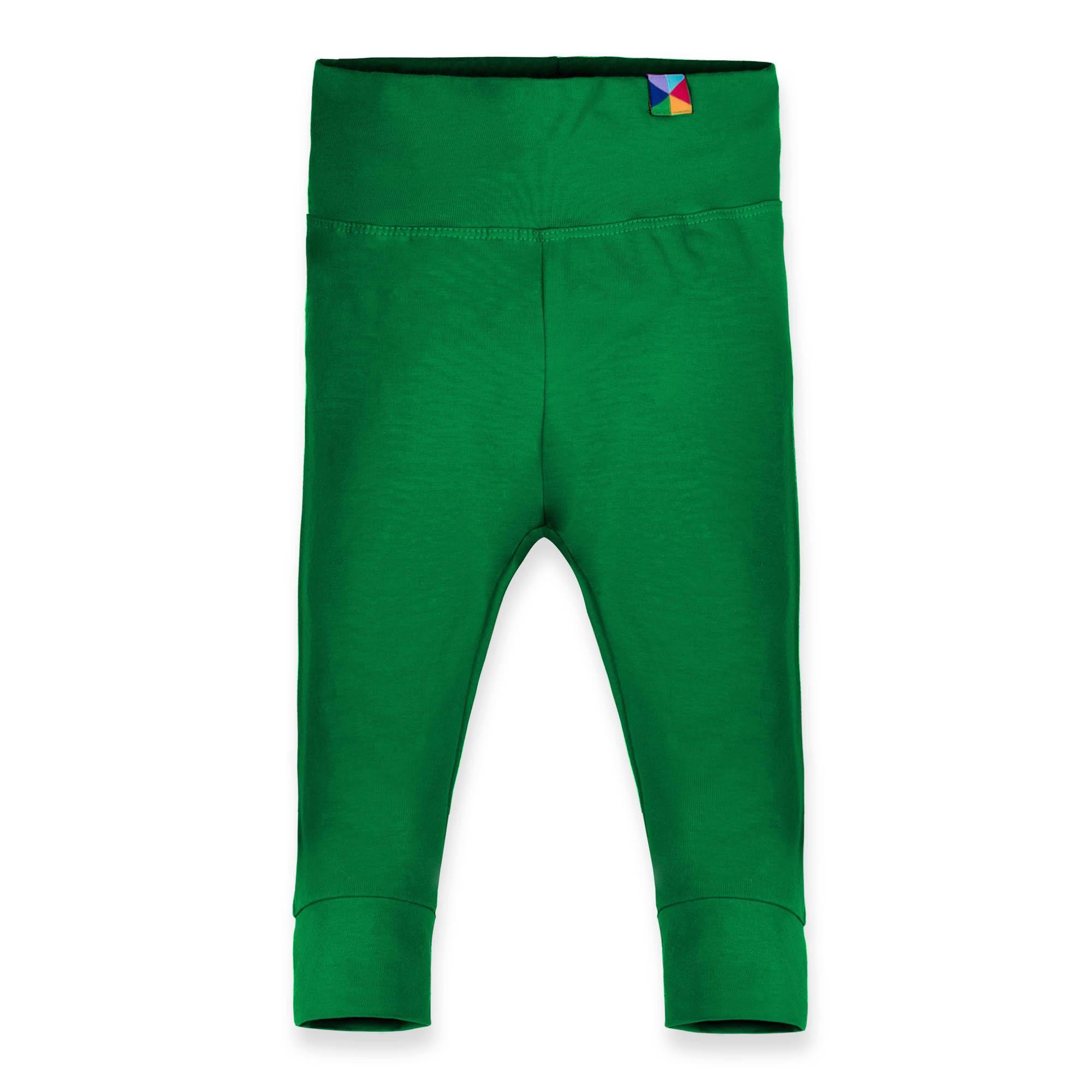 Green jersey pants