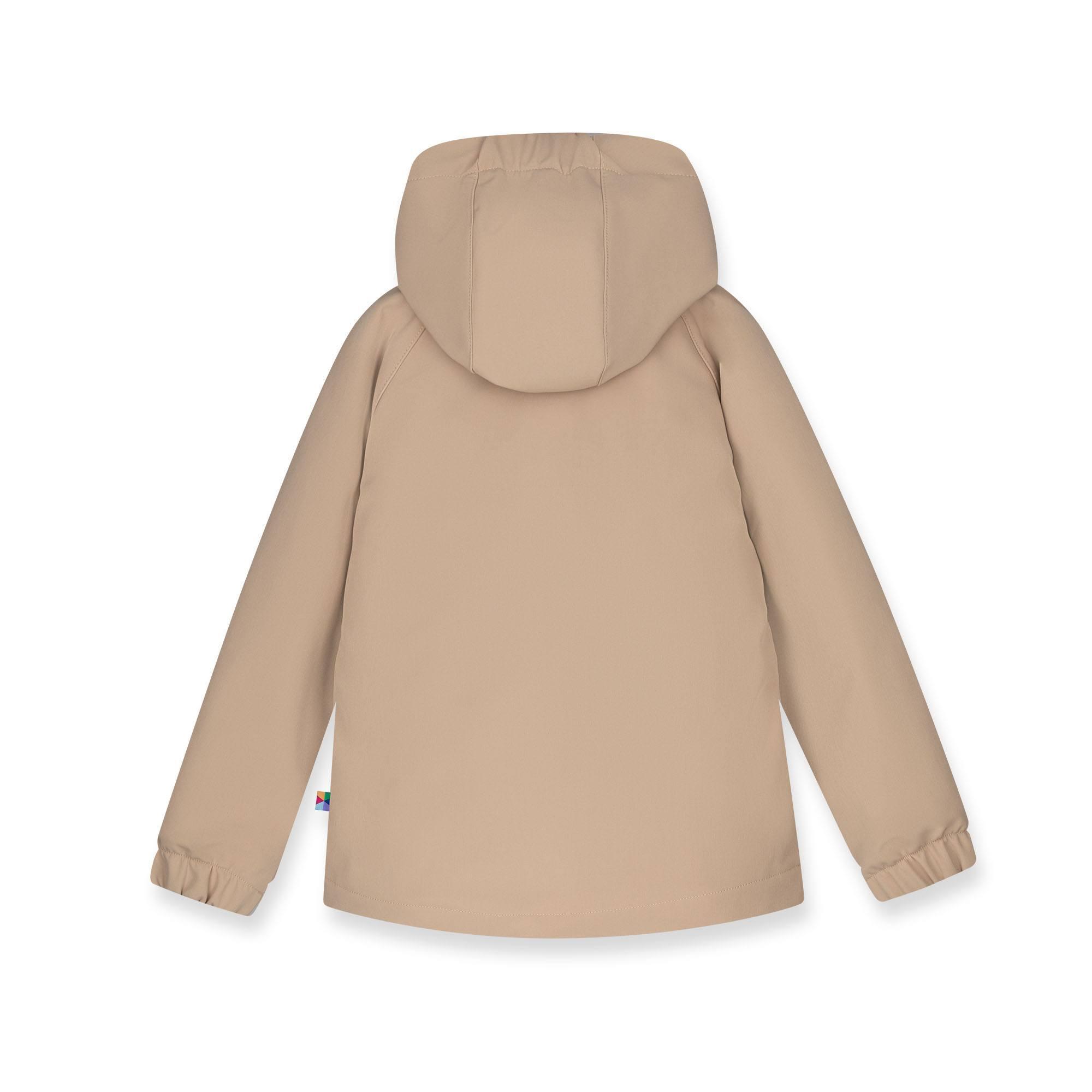 Beige softshell jacket Baby