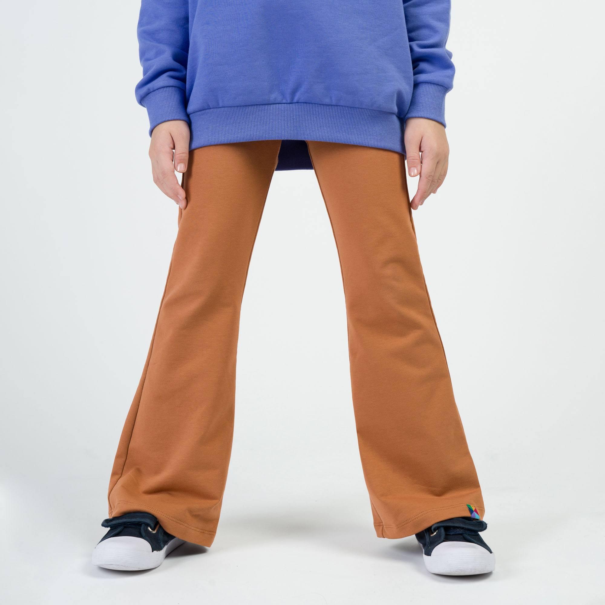 Caramel flared pants