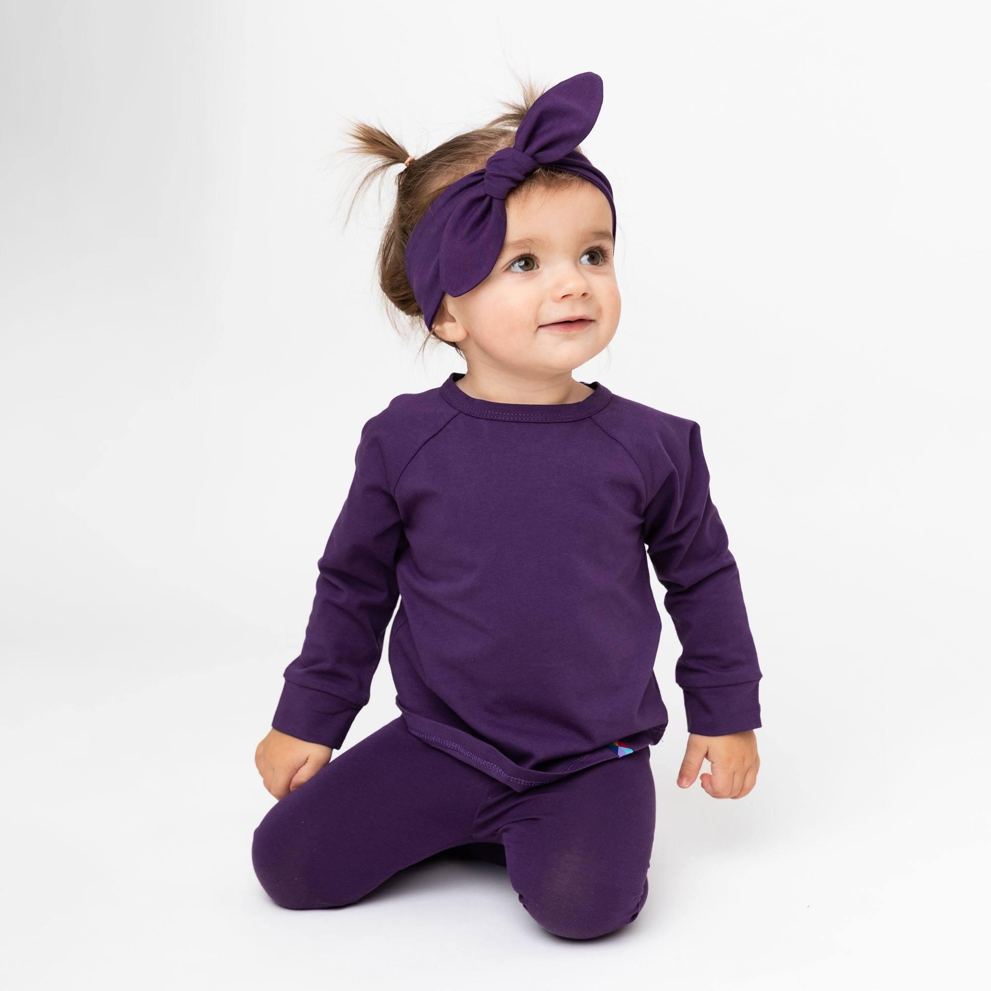 Violet longe sleeve shirt Baby