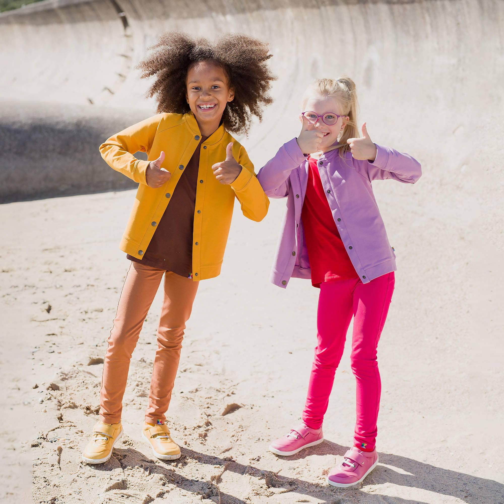 Mustard button-up bomber jacket