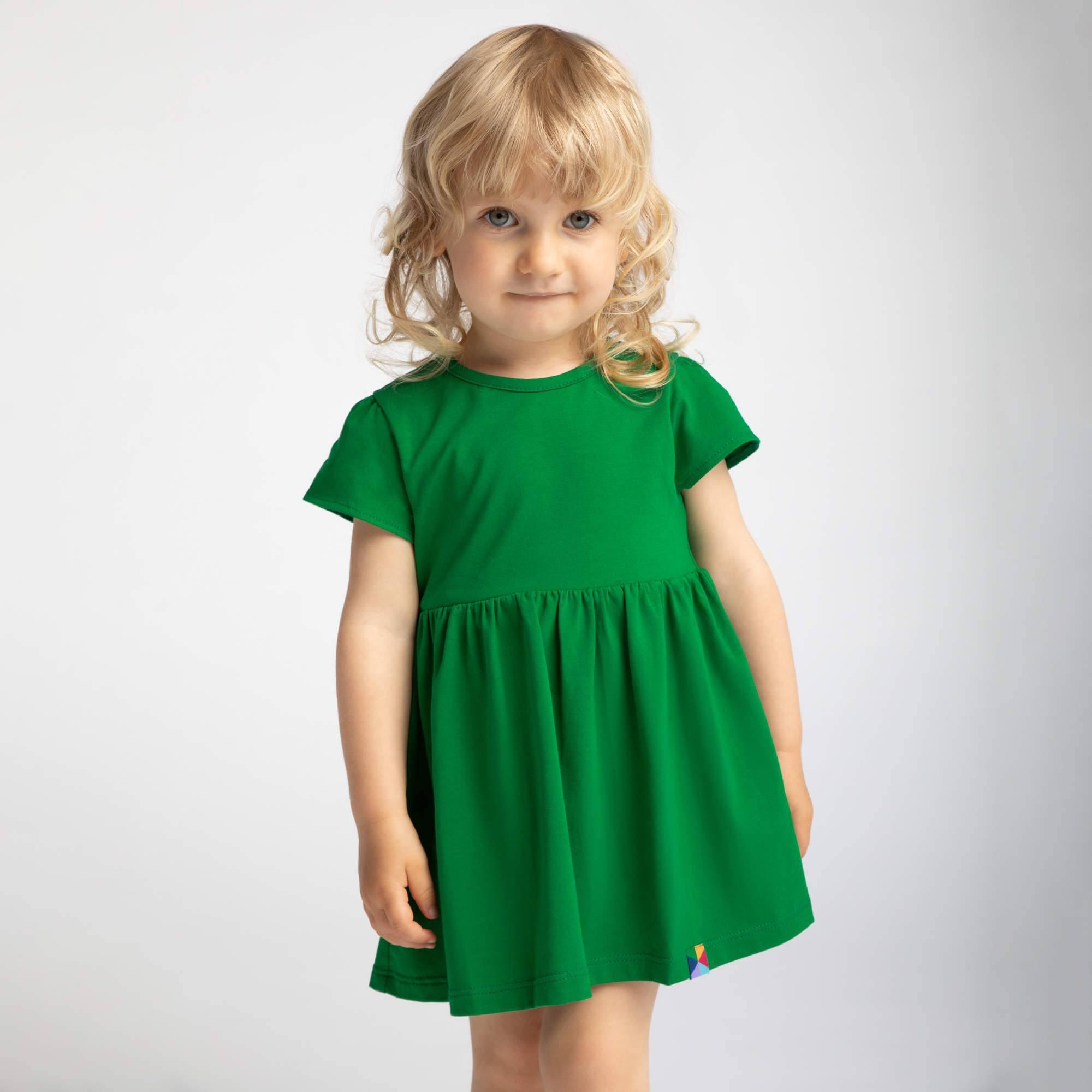 Green bodysuit dress