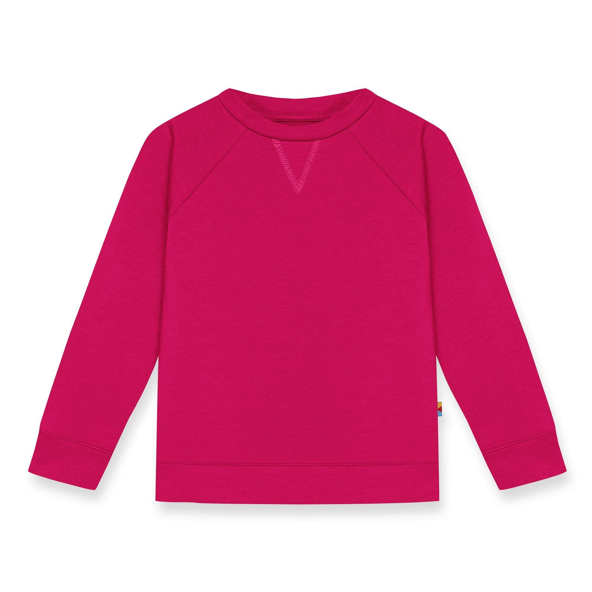 Pink pullover sweatshirt