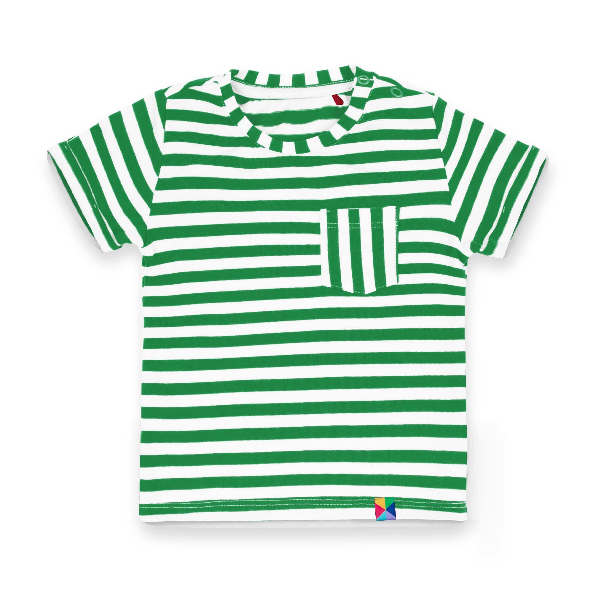 Green stripes T-shirt Baby