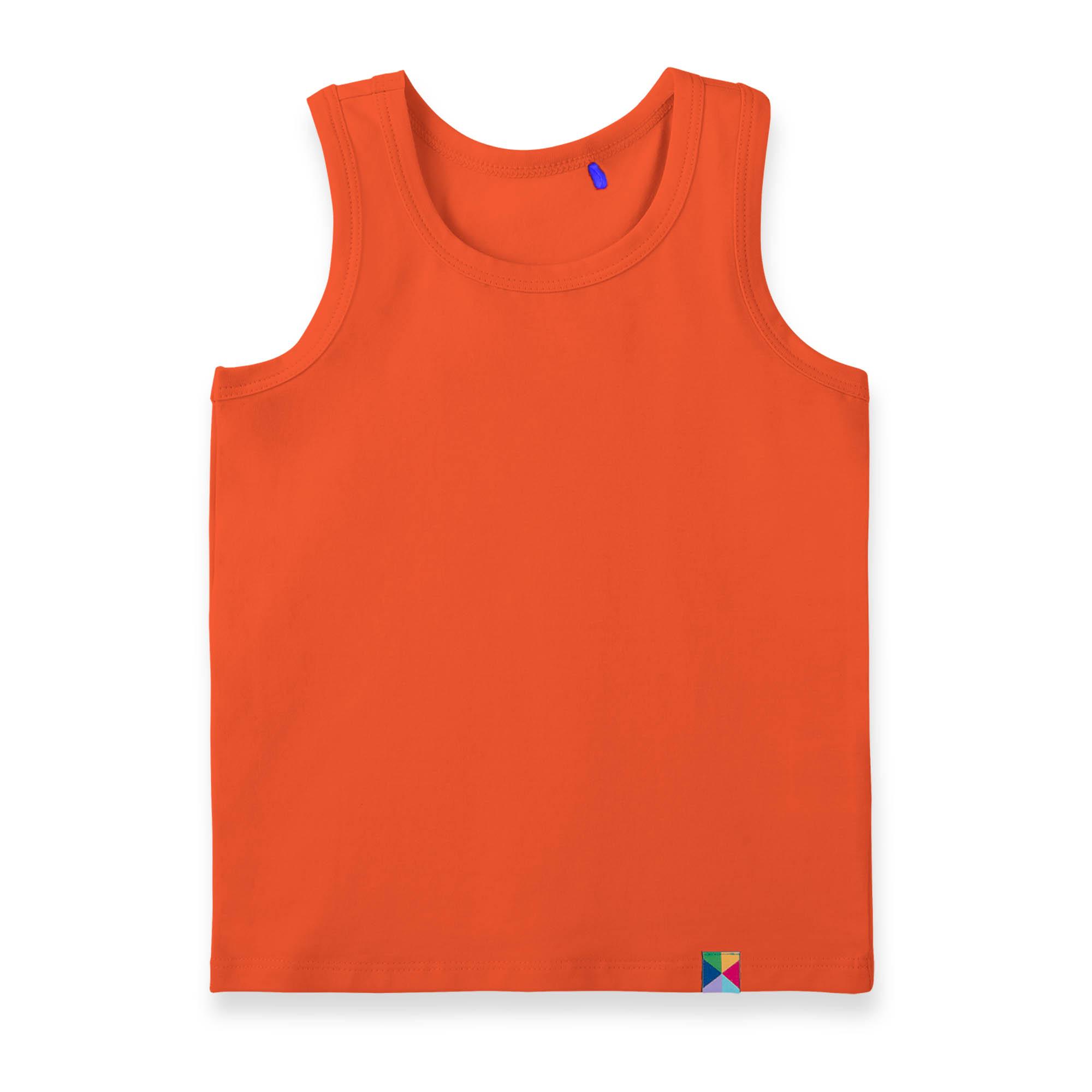 Orange tank top Junior