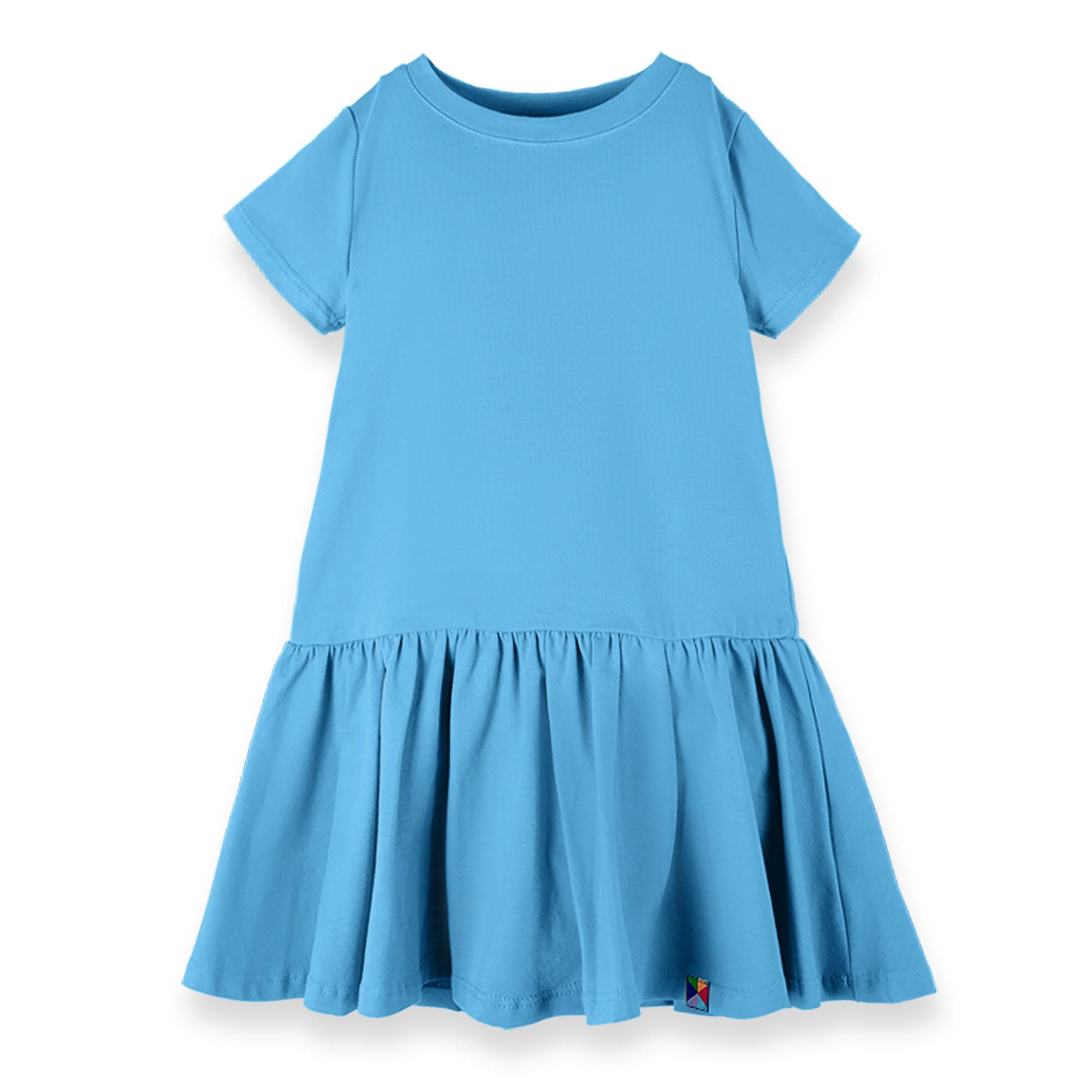 Pastel blue frill dress