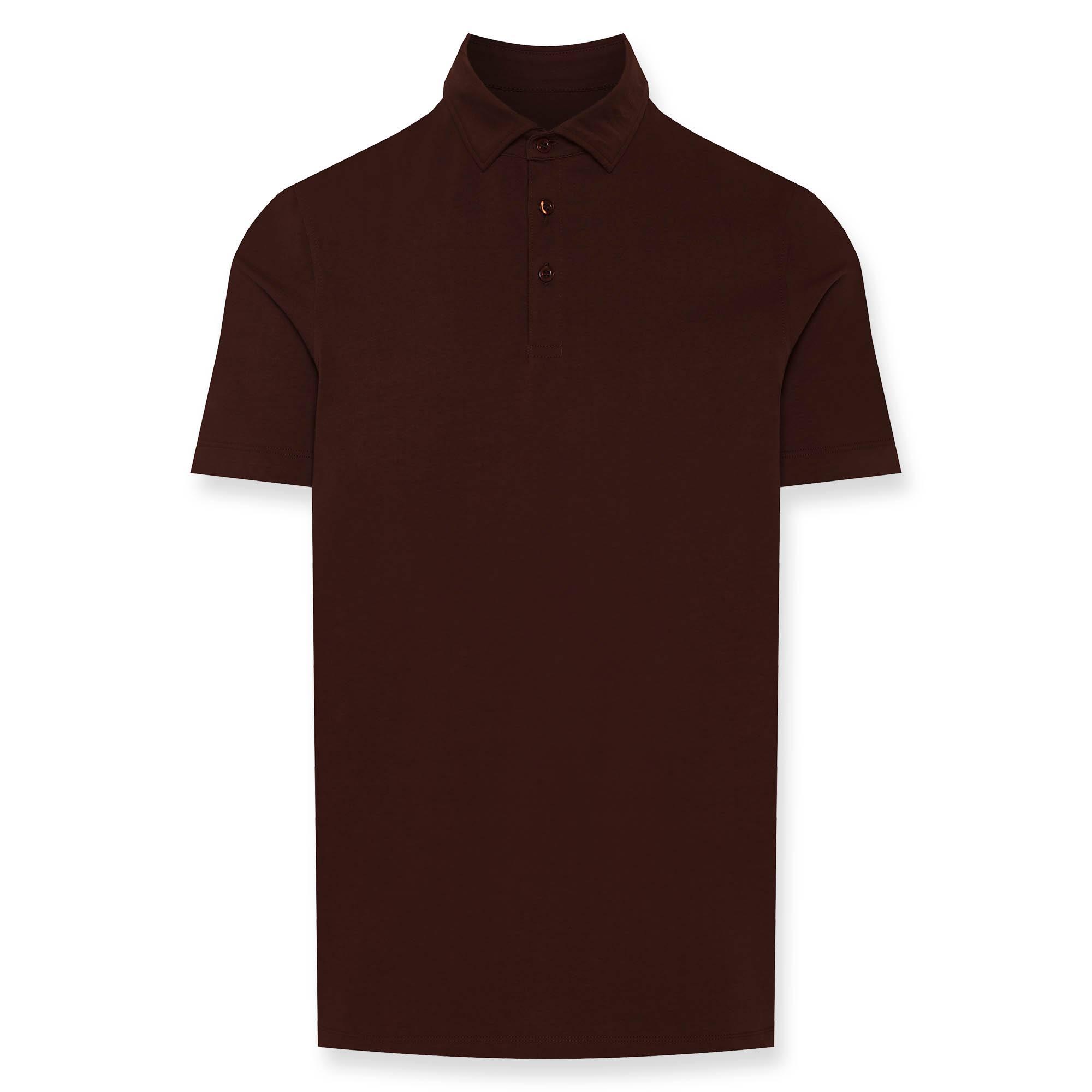 Brown polo shirt Men