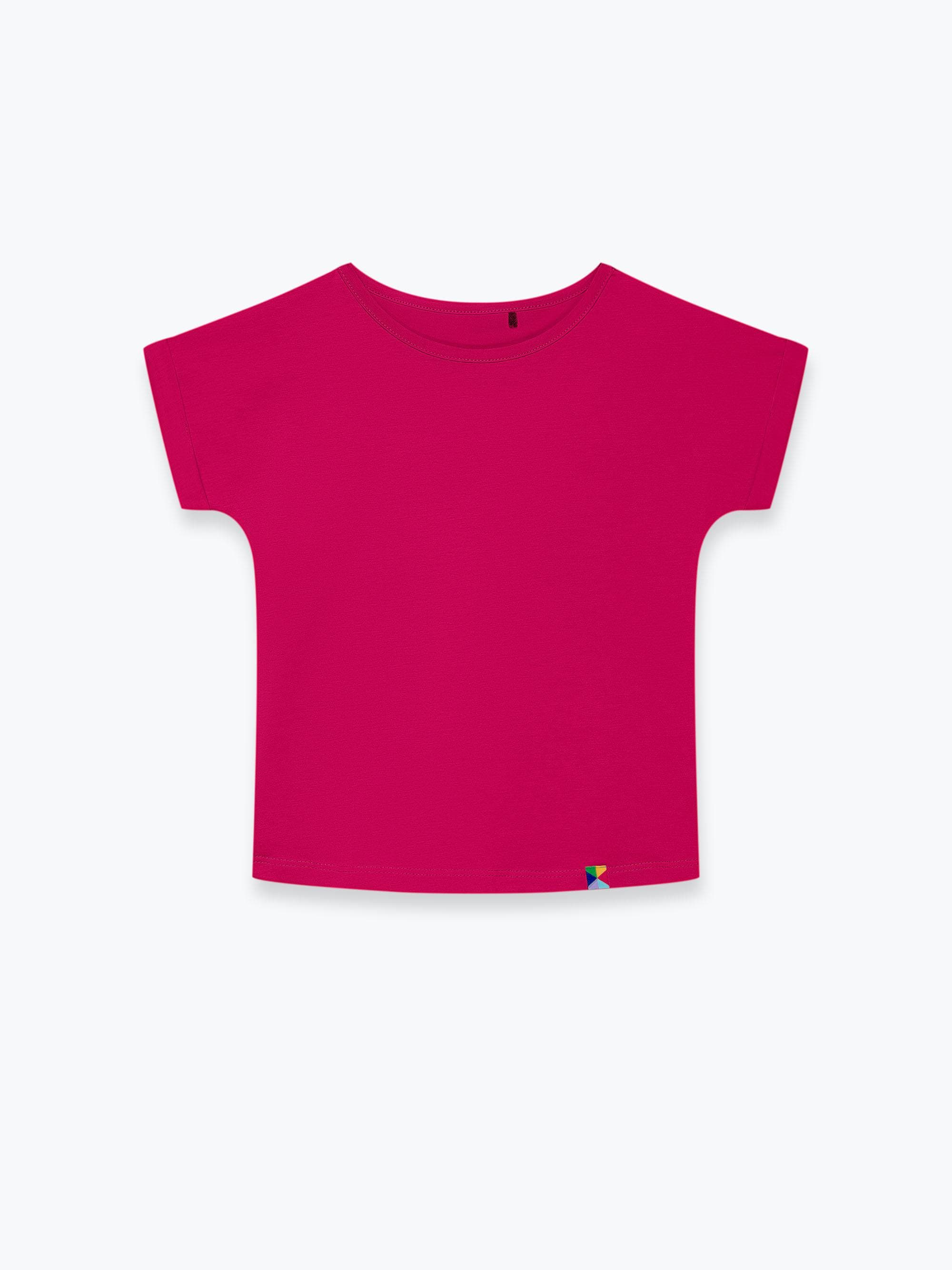 Pink crew neck shirt