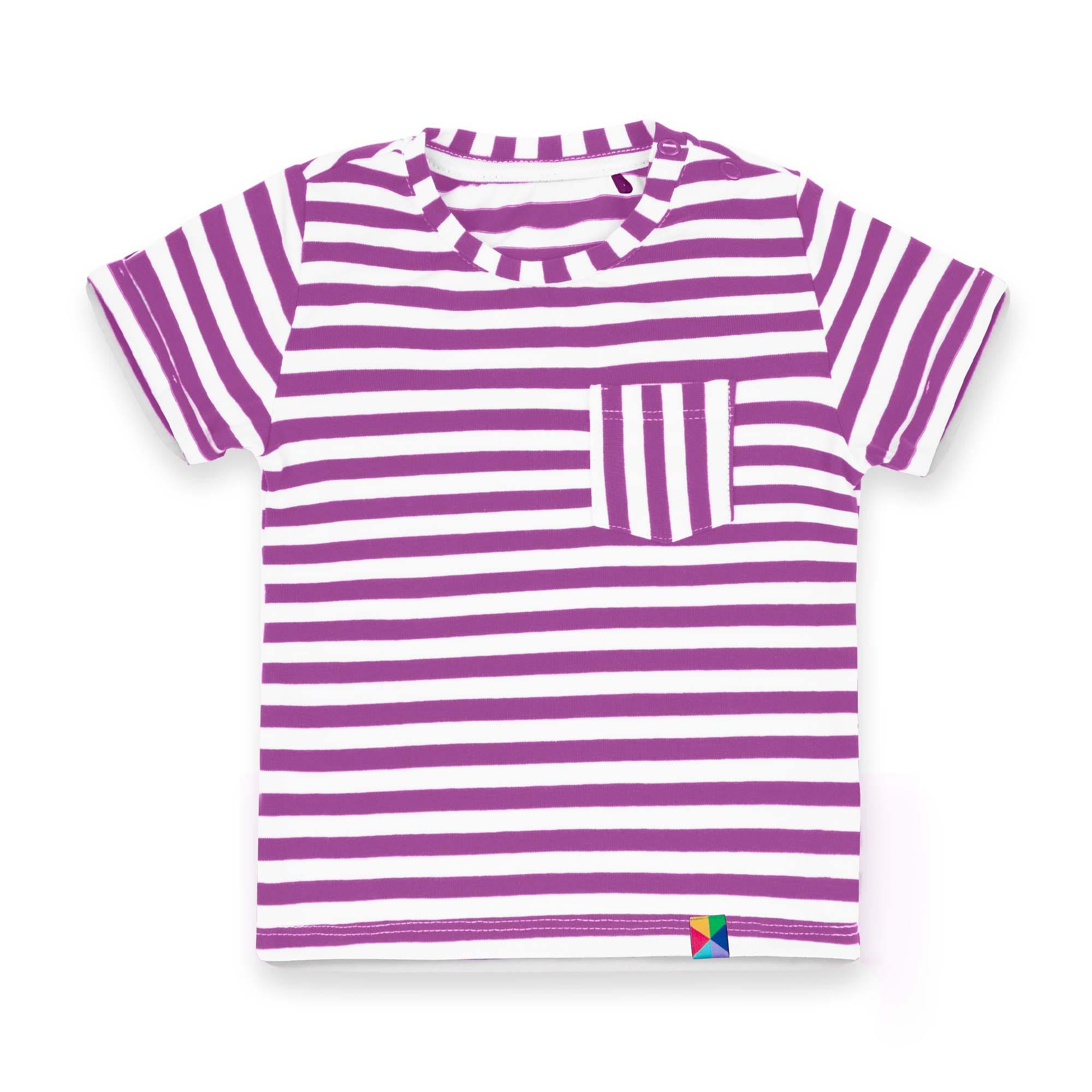 Violet stripes T-shirt Baby