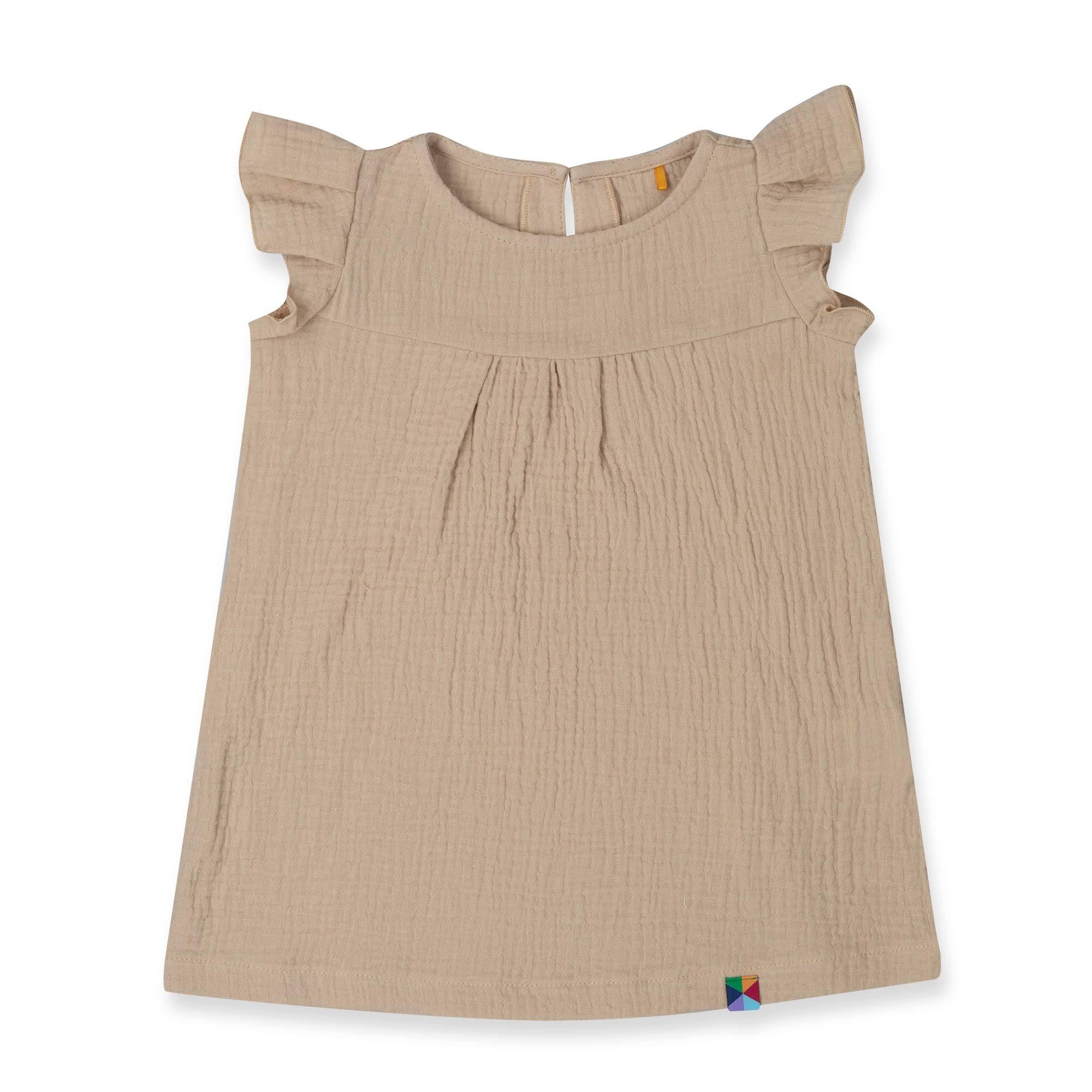 Beige muslin dress Baby