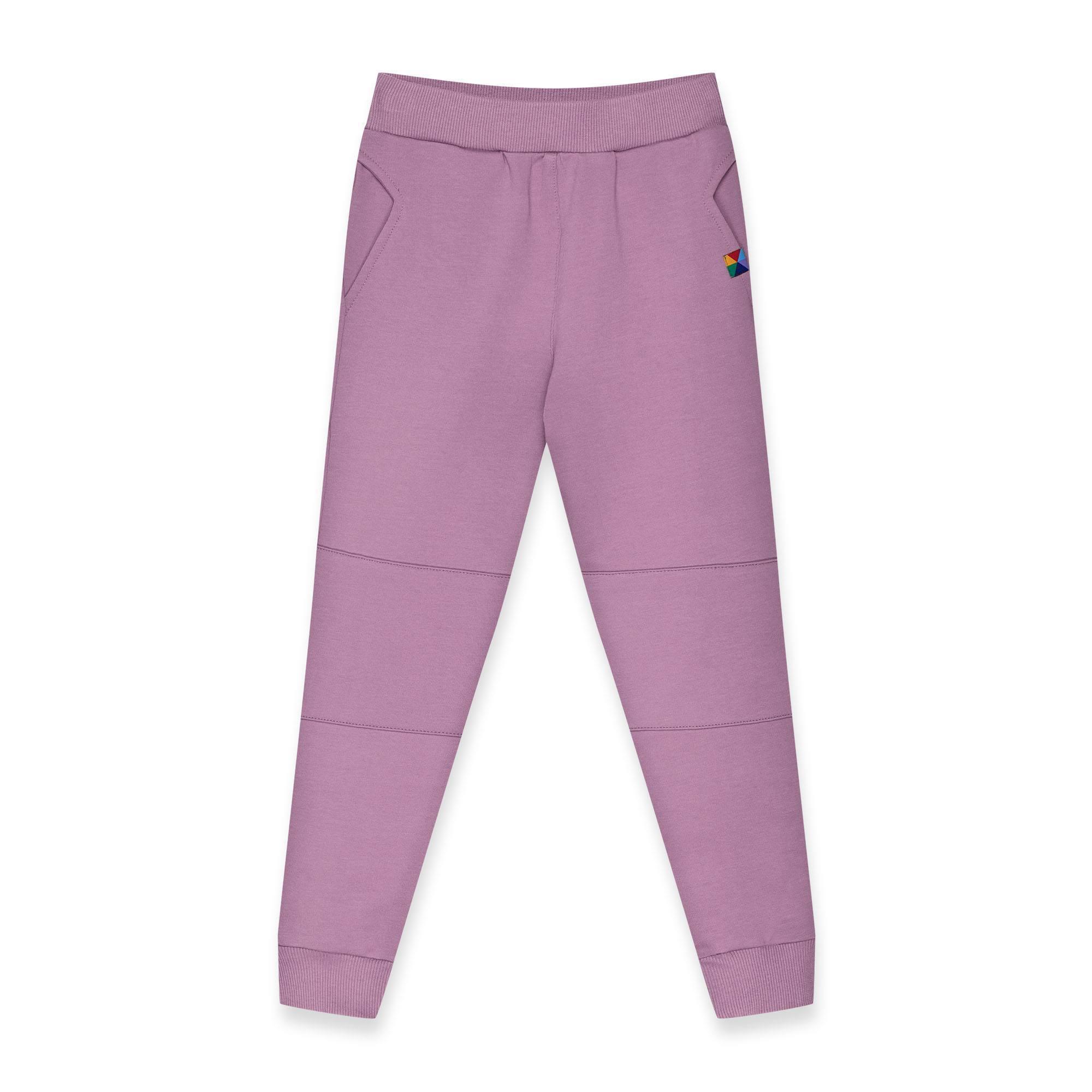 Light purple reinforced pants