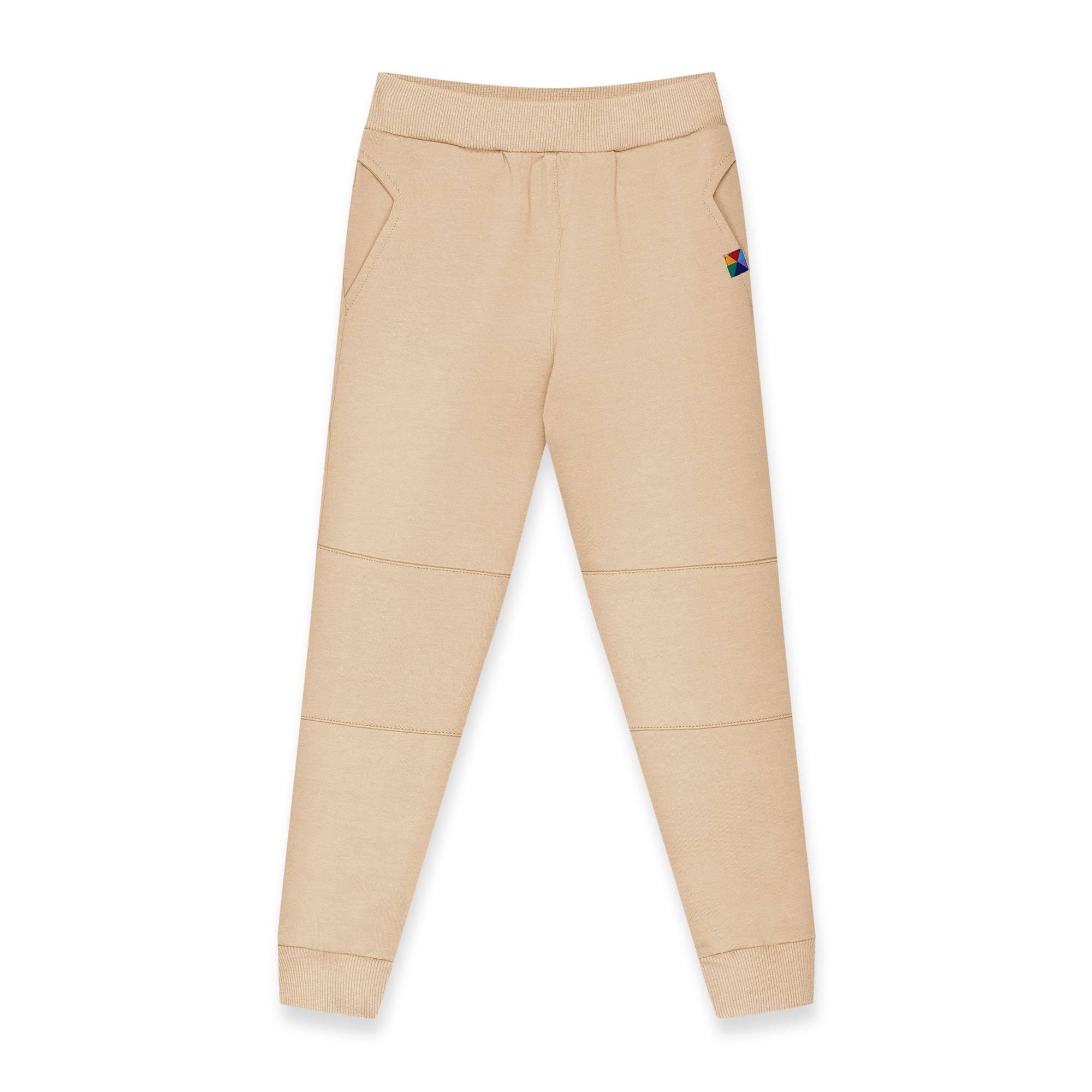 Beige reinforced pants Junior