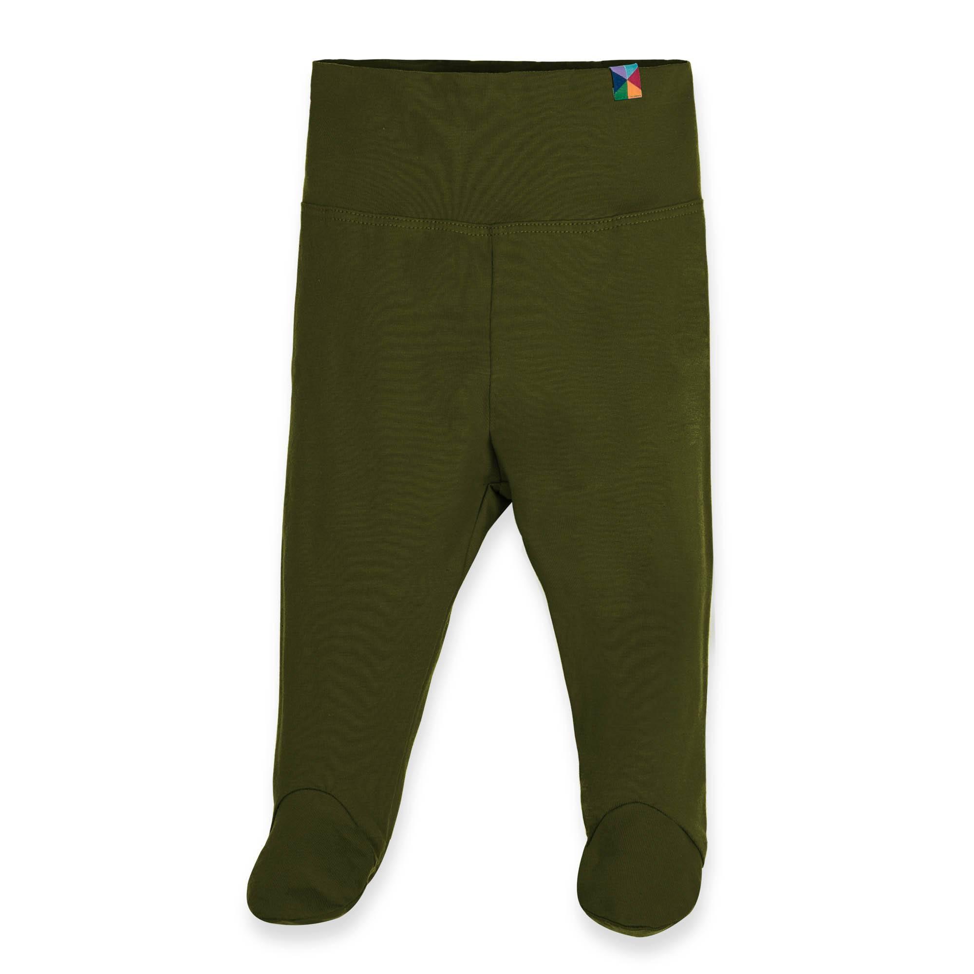 Khaki jersey pants