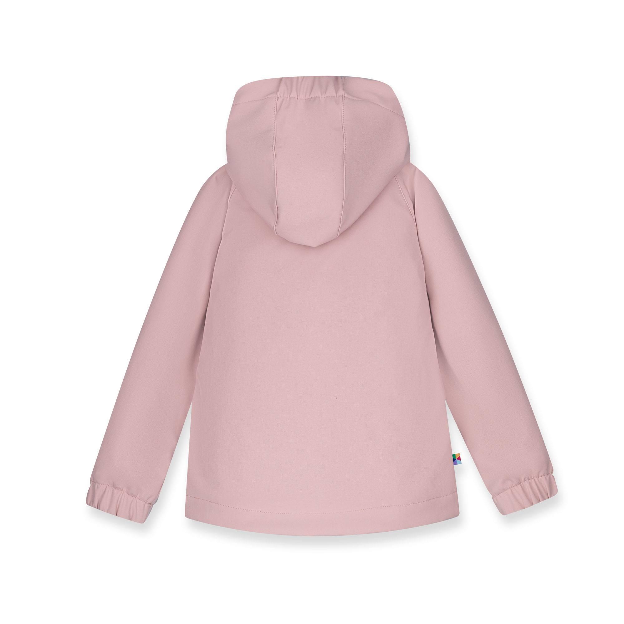 Pastel pink softshell jacket Baby